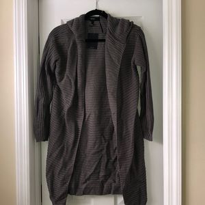 NWT hooded cardigan sweater